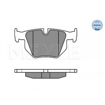 Fren Balatası E65 Arka 730i/d 735i